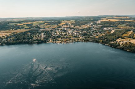 La Corégone, la traverse du Lac Témiscouata