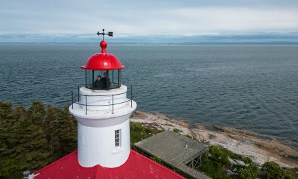 Phare du Pot à l'Eau-de-Vie, Société Duvetnor, Rivière-du-Loup