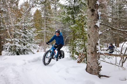 Sentier de fatbike à Rivière-du-Loup