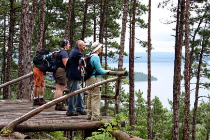 La Montagne du Fourneau dans le Parc national du Lac-Témiscouata