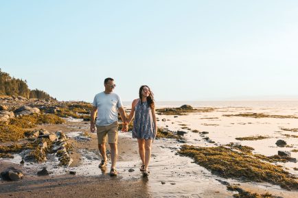 Promenade sur la plage