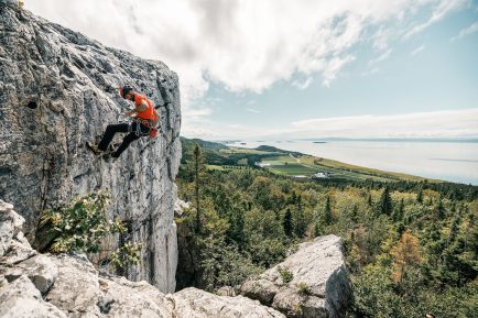 Les falaises d'escalade de la SEBKA