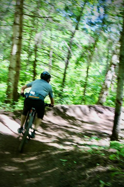 Parc Beauséjour vélo montagne Rimouski @Francois Couillard, AuQueb