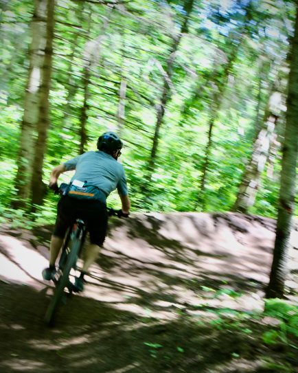Parc Beauséjour vélo montagne Rimouski @Francois Couillard, AuQueb