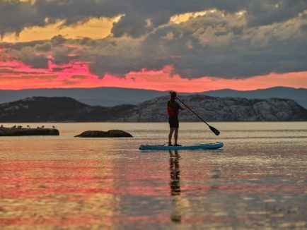 Paddleboard, Archipel Les Pélerins, Kamouraska