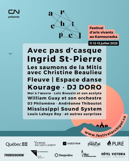 Programmation festival Archipel 2025